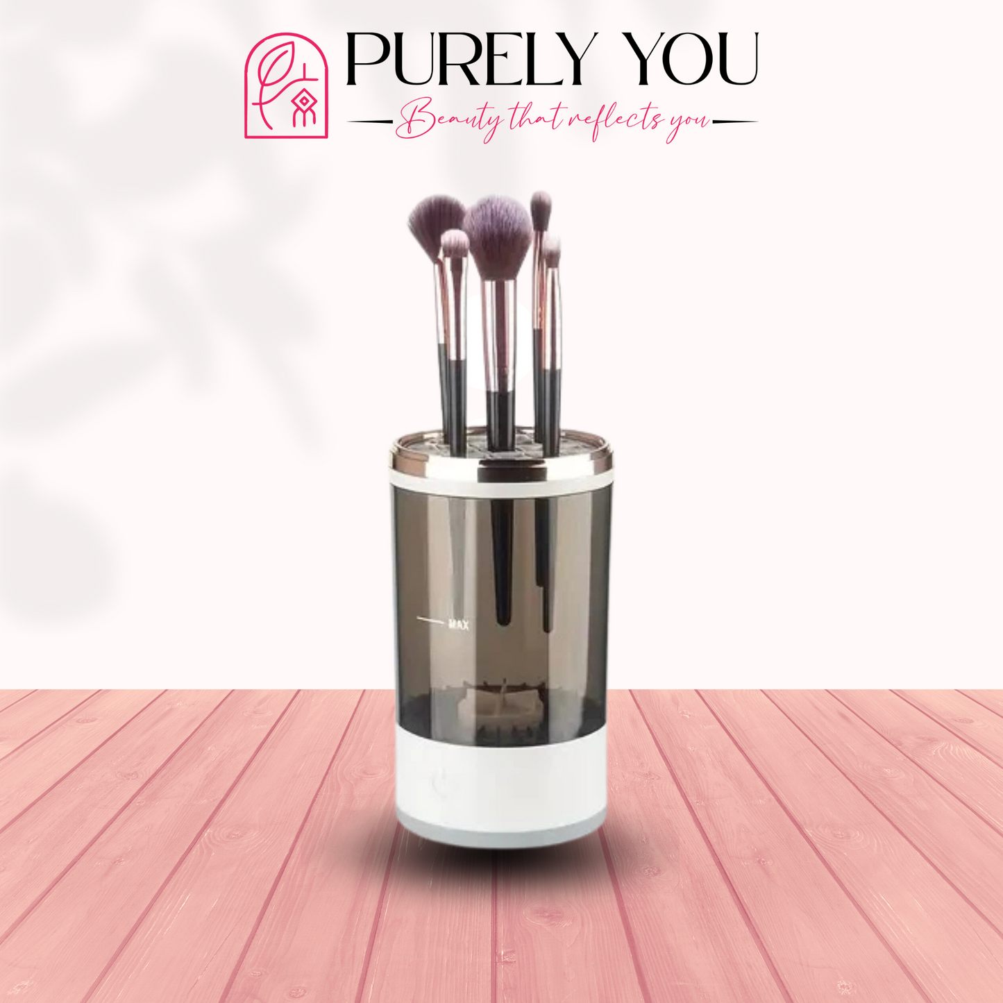 SpinFresh™ Electric Makeup Brush Cleaner