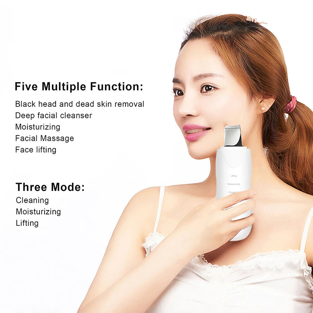 GlowLift™ Ultrasonic Skin Scrubber