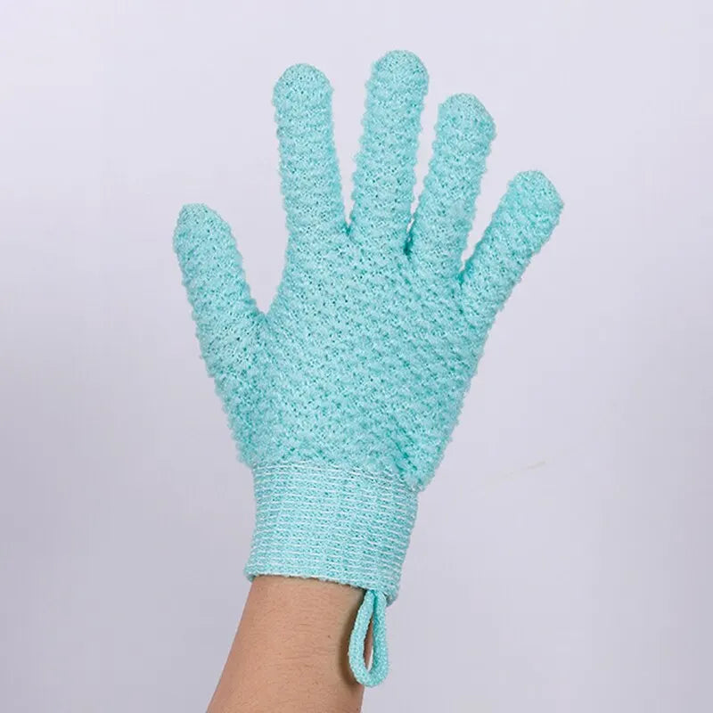 ExfoGlove™ 5-Finger Deep Body Scrub Mitt