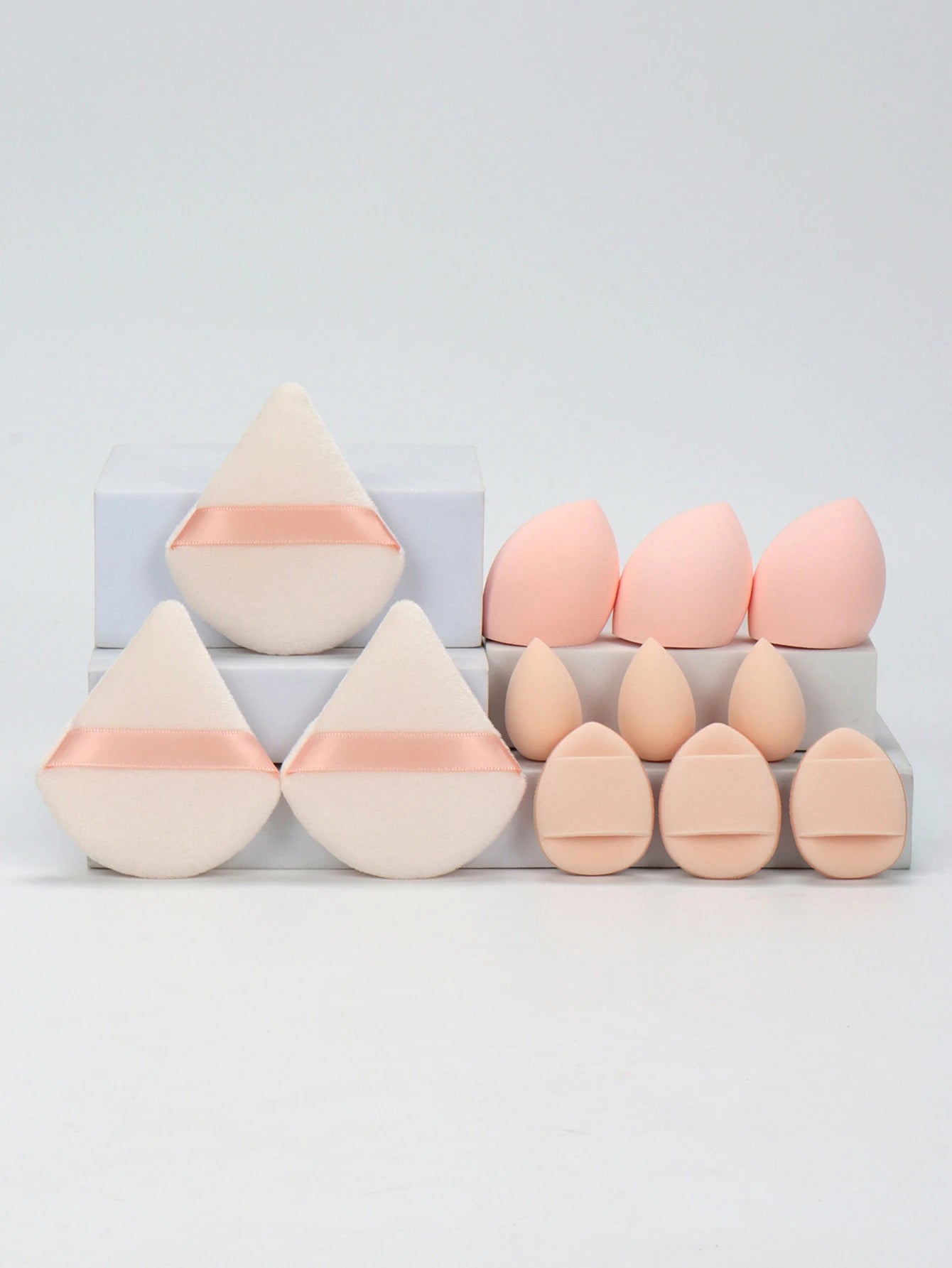 BlendBare™ 12-Piece Makeup Sponge & Puff Set