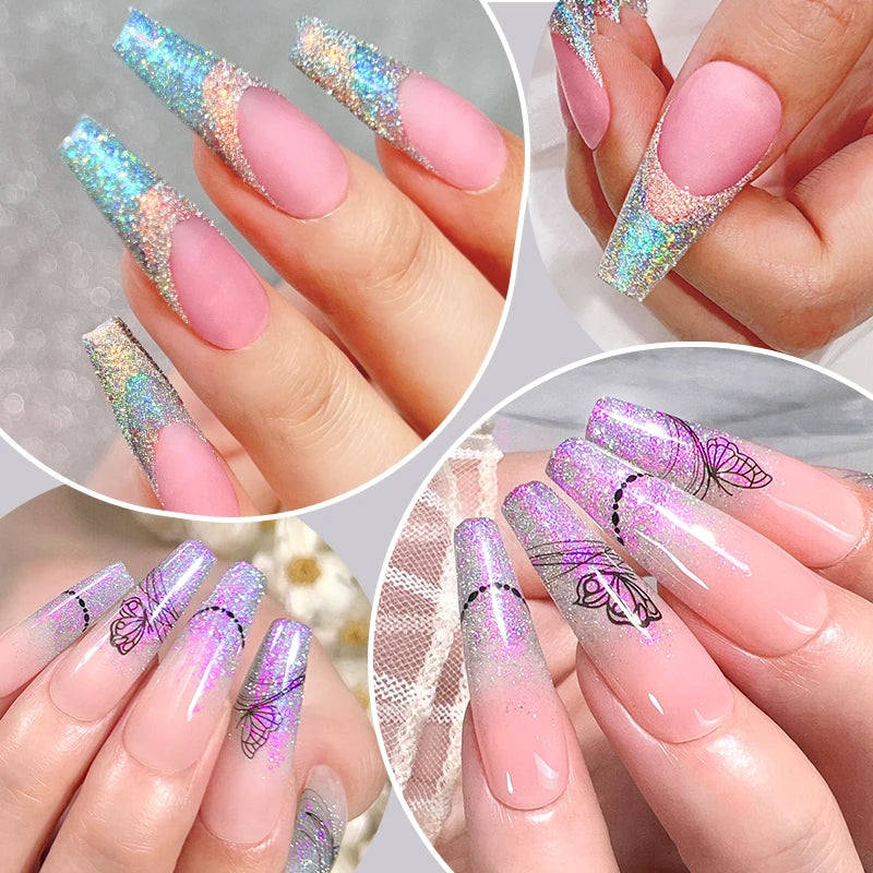 CrystalDust™ Reflective Chrome Nail Powder