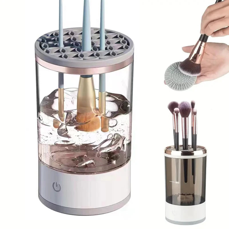 SpinFresh™ Electric Makeup Brush Cleaner