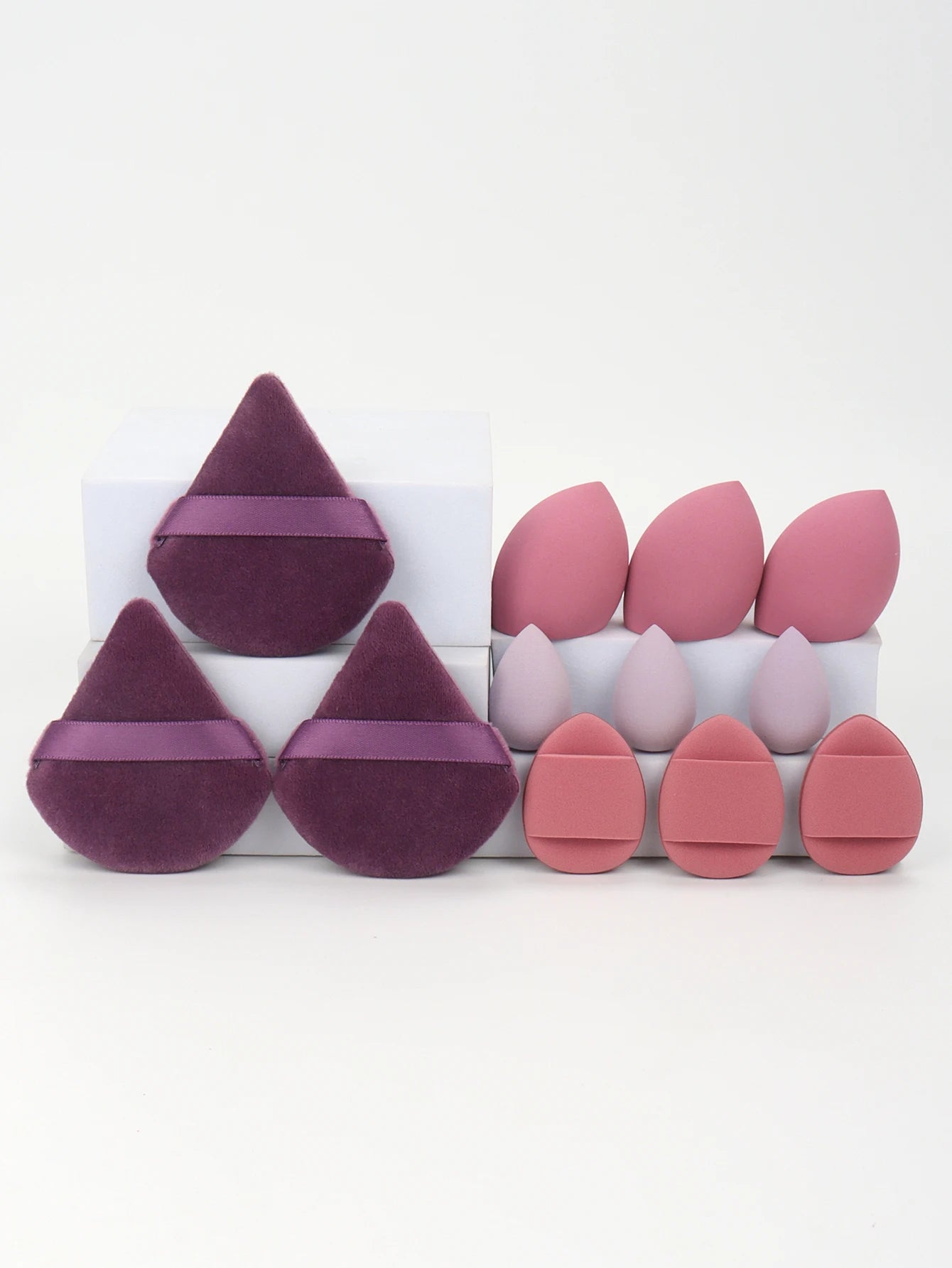 BlendBare™ 12-Piece Makeup Sponge & Puff Set