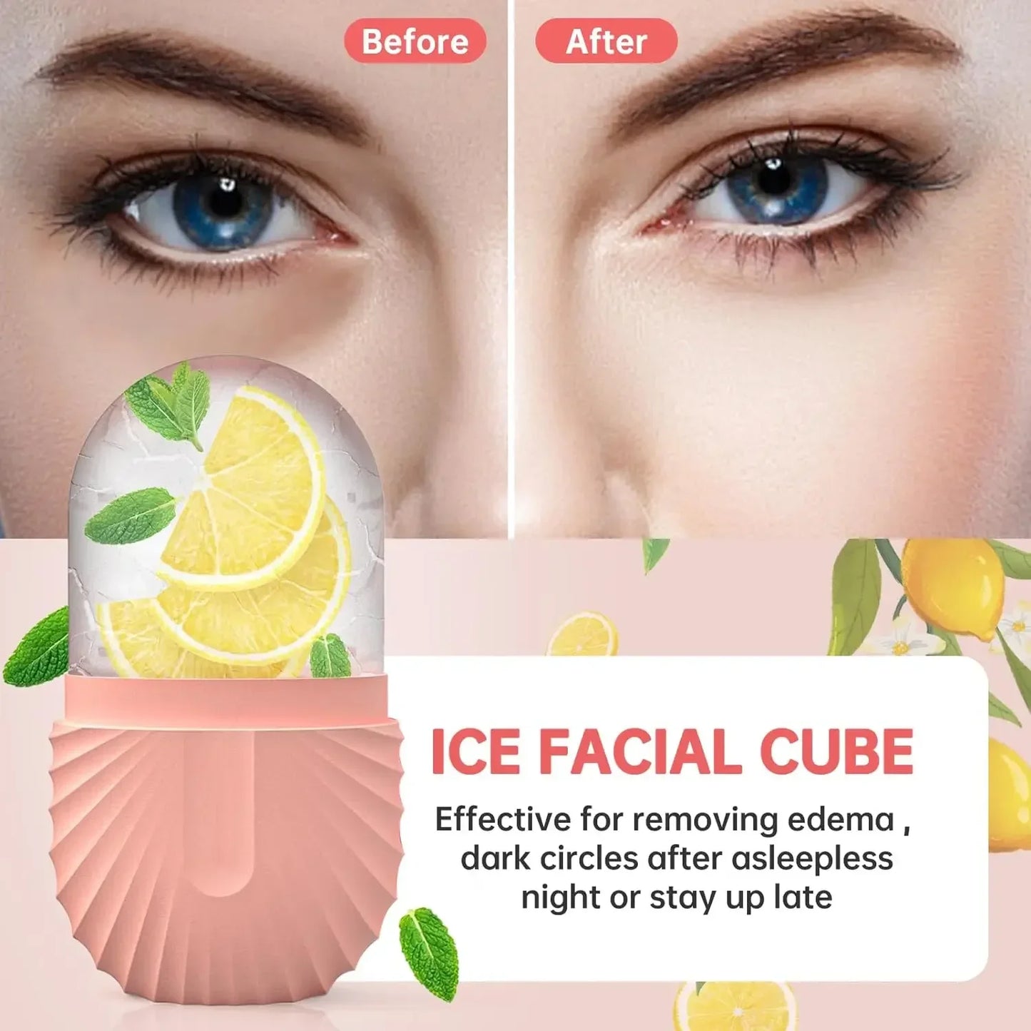 Ice Facial Roller – Natural Glow, Instantly