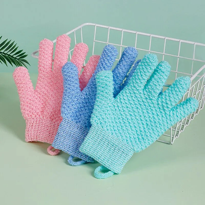 ExfoGlove™ 5-Finger Deep Body Scrub Mitt