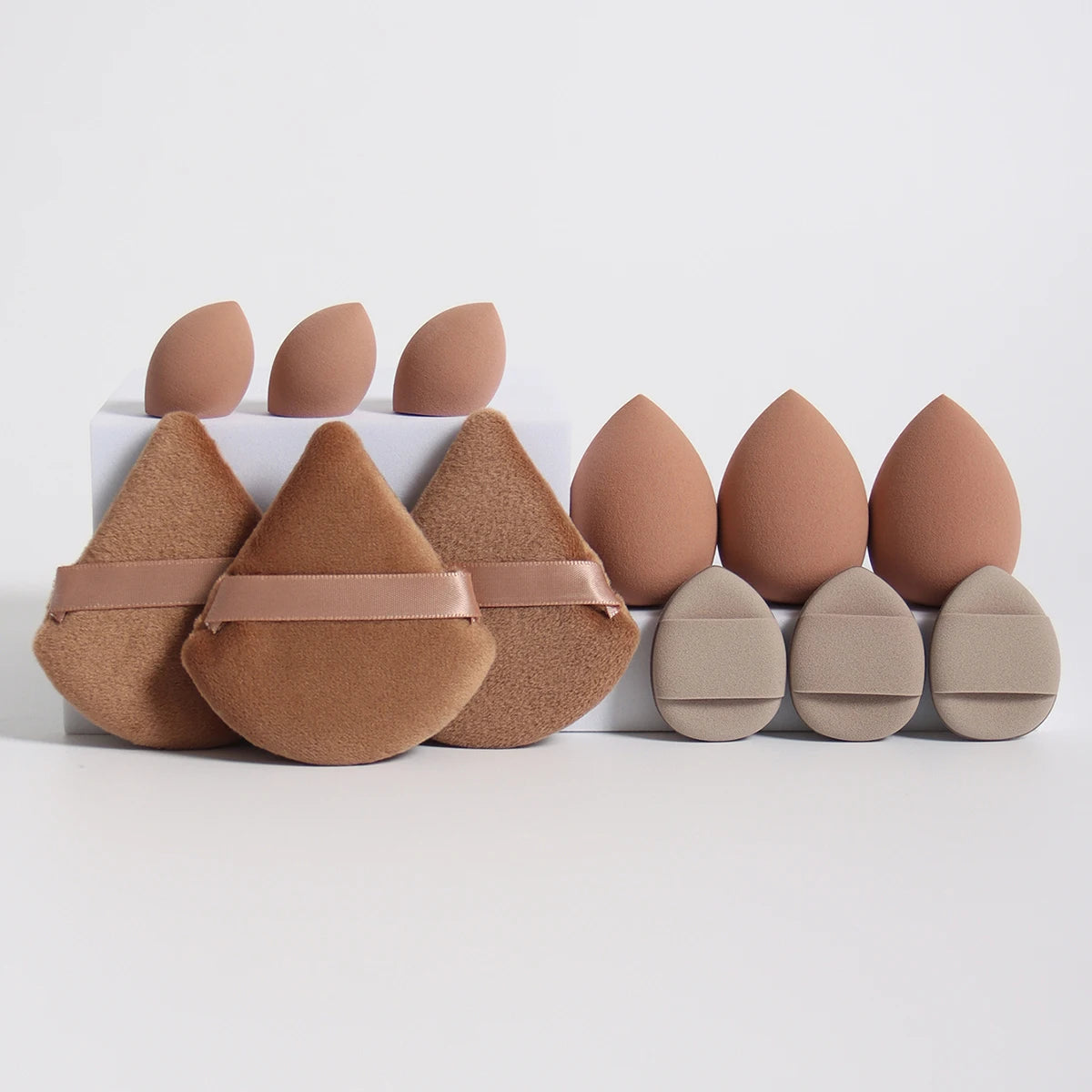 BlendBare™ 12-Piece Makeup Sponge & Puff Set