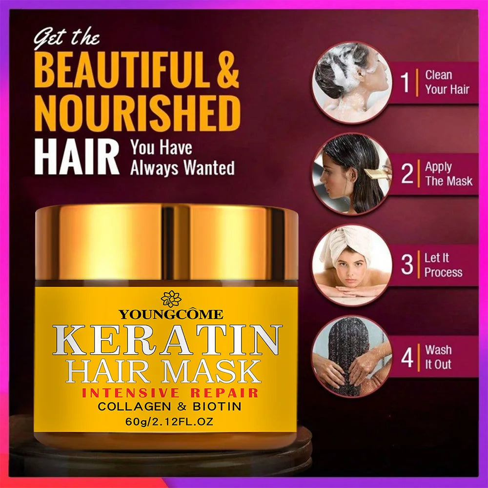 StrandSculpt™ Biotin Repair Hair Mask