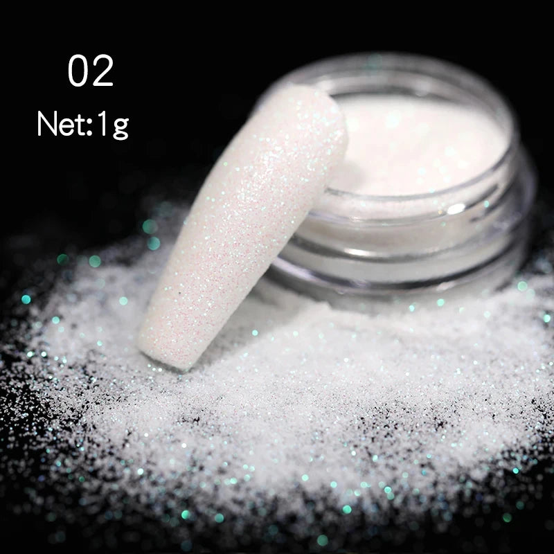 CrystalDust™ Reflective Chrome Nail Powder