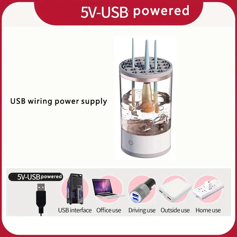 SpinFresh™ Electric Makeup Brush Cleaner