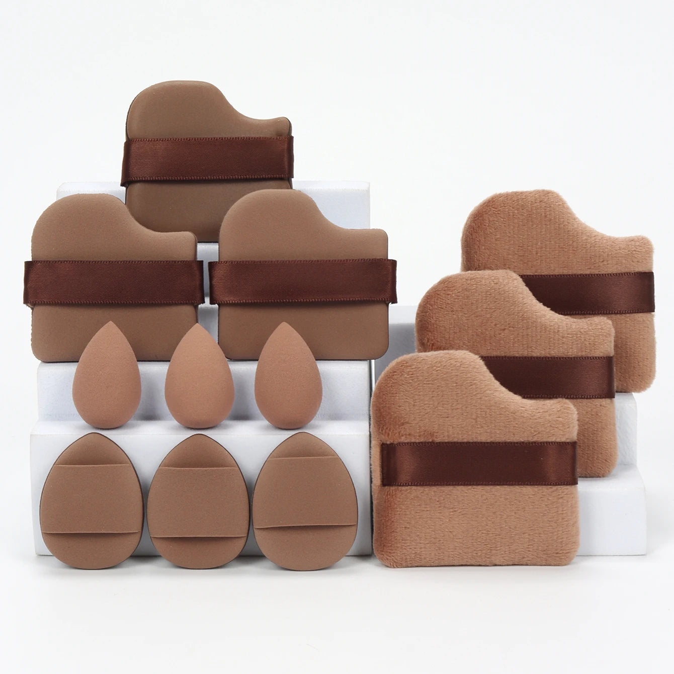 BlendBare™ 12-Piece Makeup Sponge & Puff Set