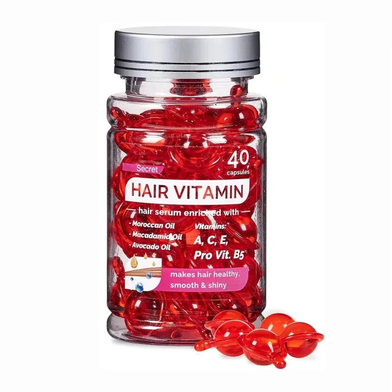 GlowCaps™ Moroccan Argan Hair Repair Capsules