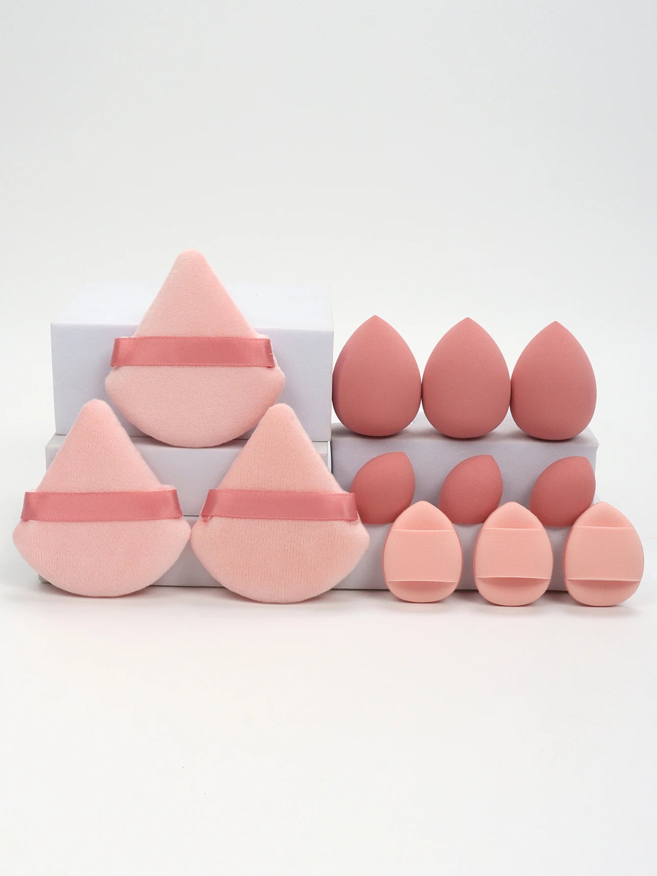 BlendBare™ 12-Piece Makeup Sponge & Puff Set