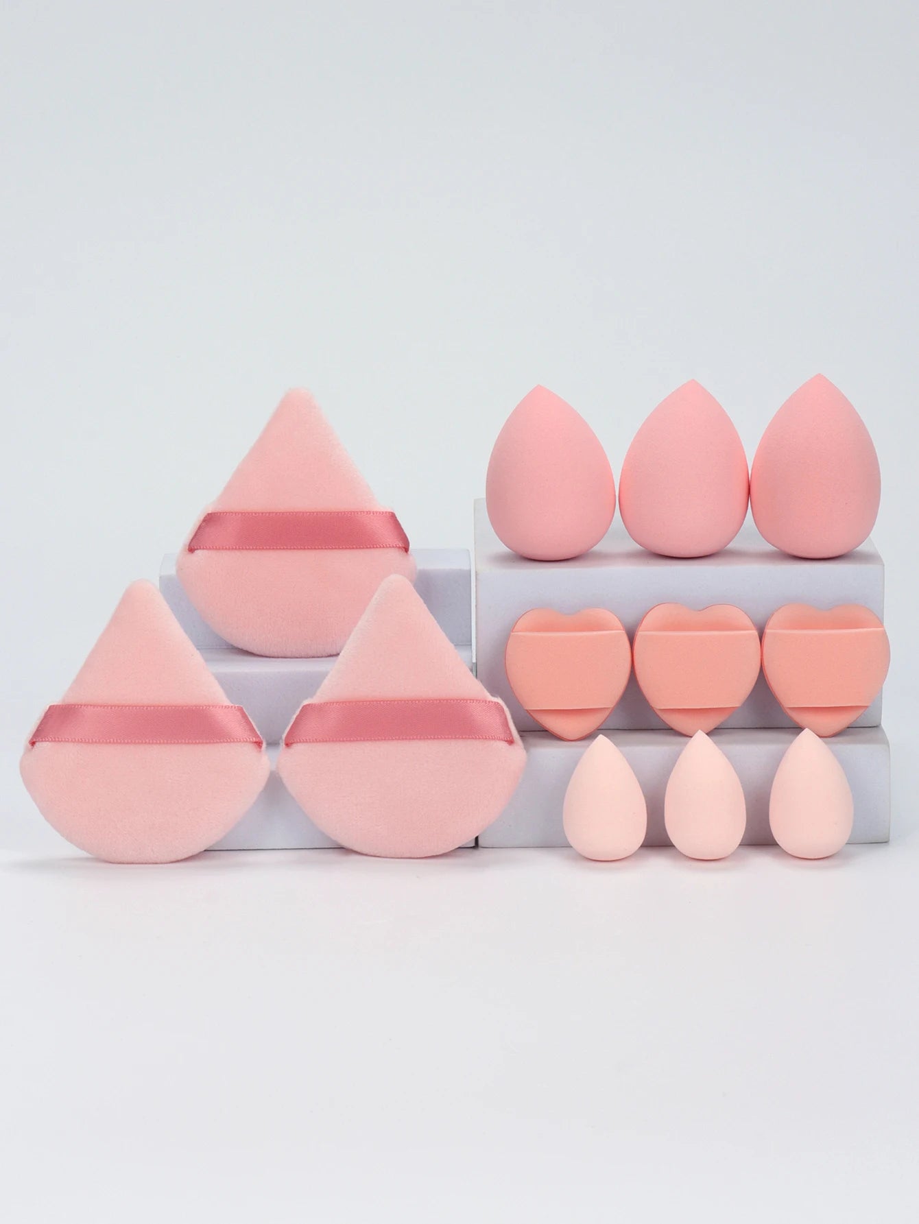 BlendBare™ 12-Piece Makeup Sponge & Puff Set