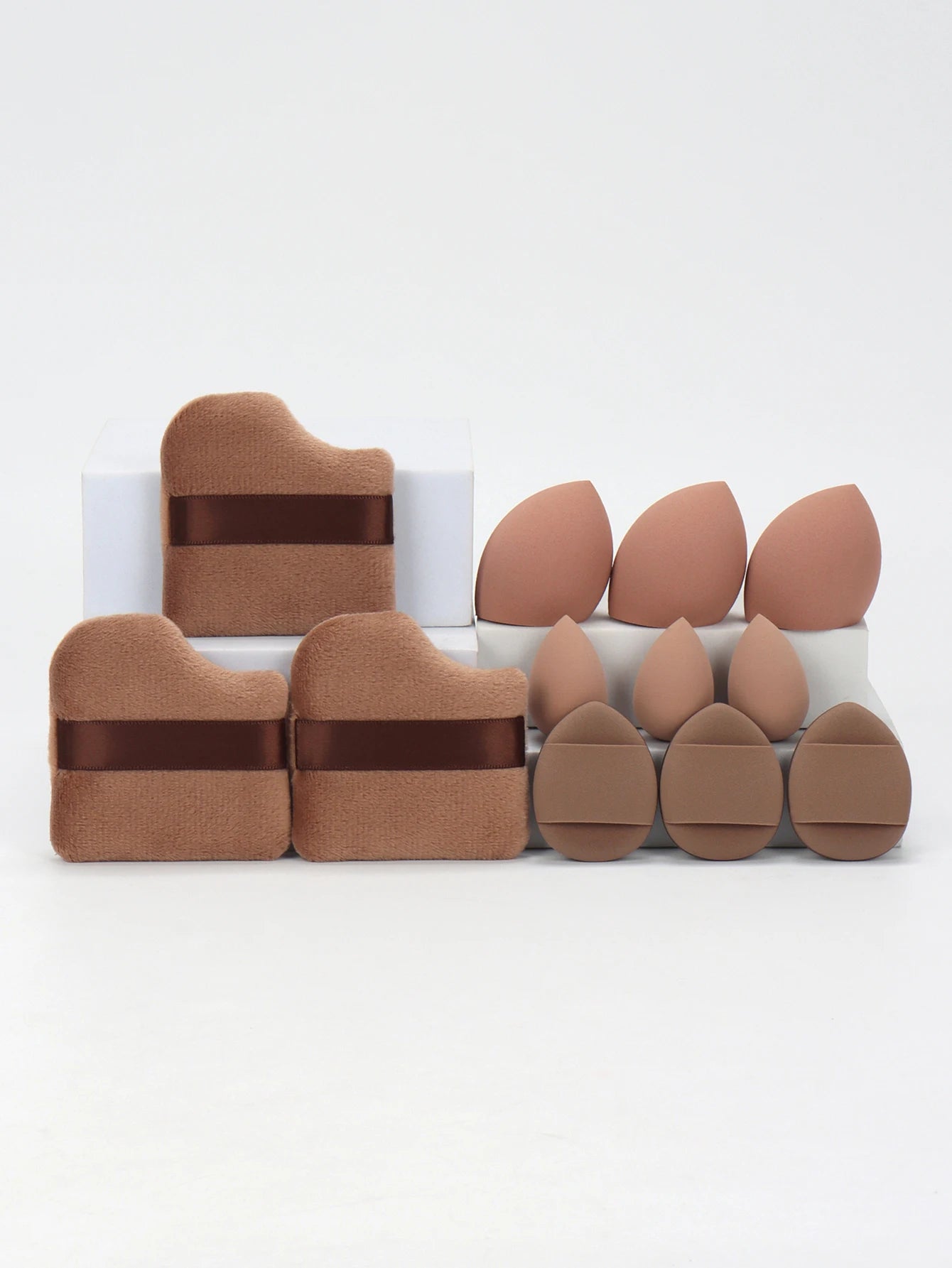 BlendBare™ 12-Piece Makeup Sponge & Puff Set