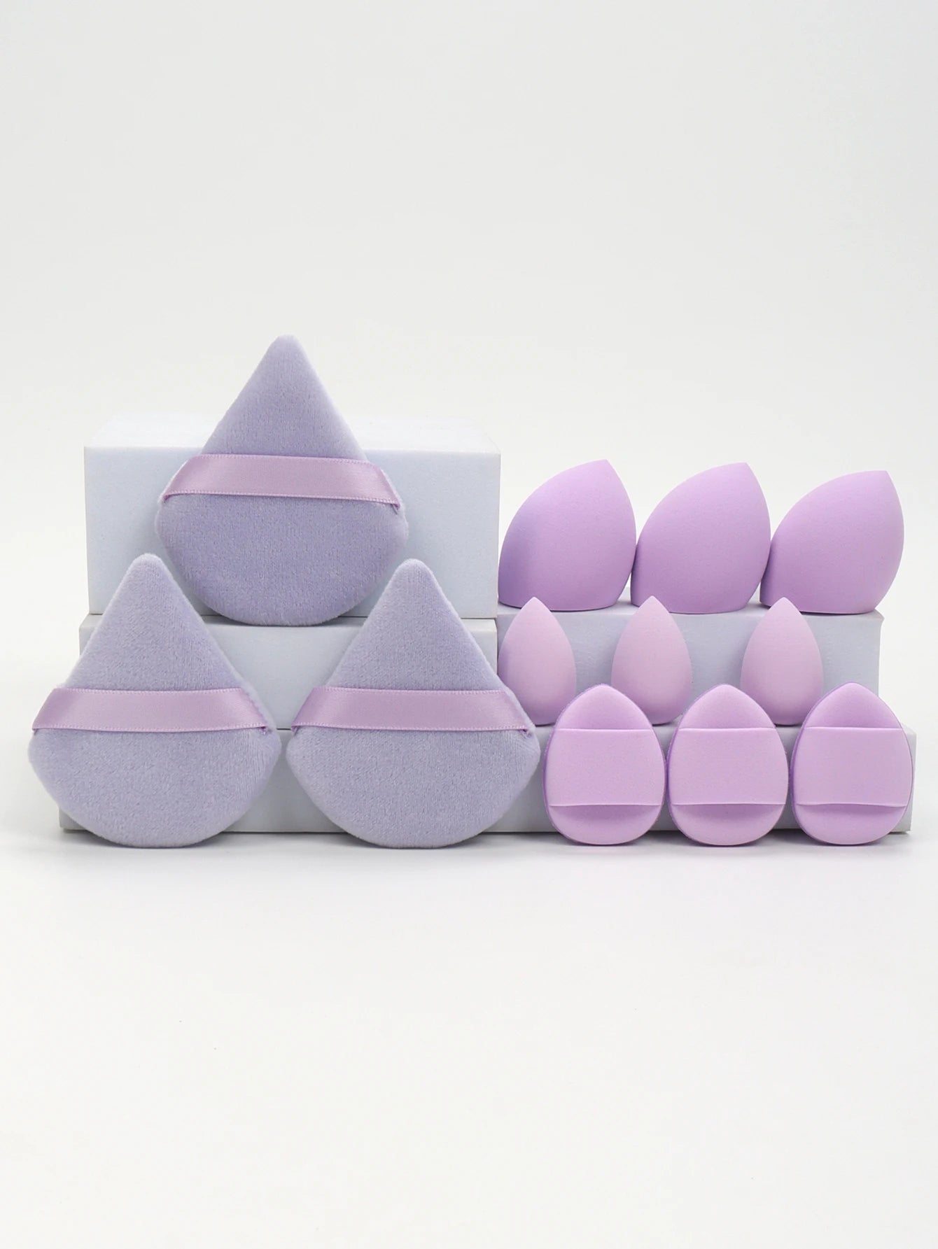 BlendBare™ 12-Piece Makeup Sponge & Puff Set
