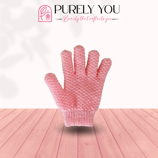 ExfoGlove™ 5-Finger Deep Body Scrub Mitt