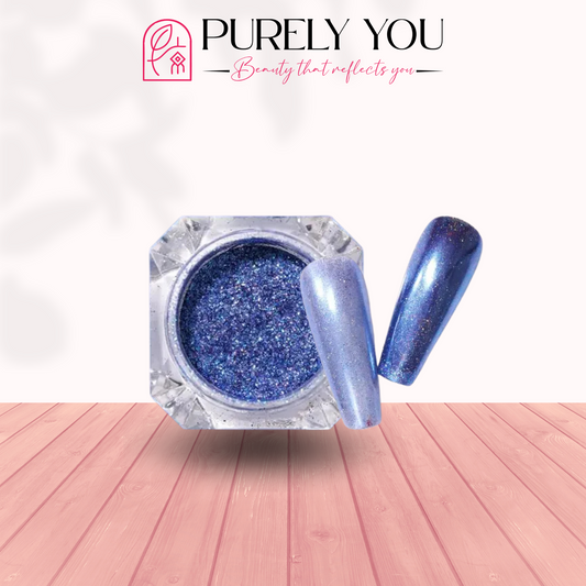 CrystalDust™ Reflective Chrome Nail Powder