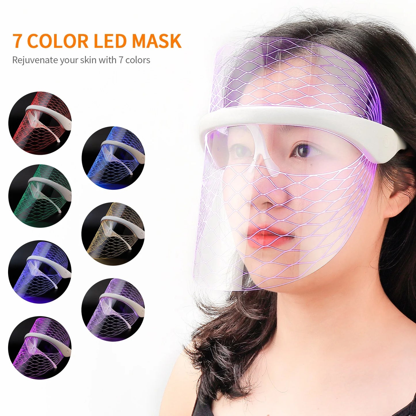 LumiThera™ 7-Color LED Light Therapy Mask
