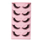 LashMuse™ 5-Pair Cat Eye Faux Mink Lashes