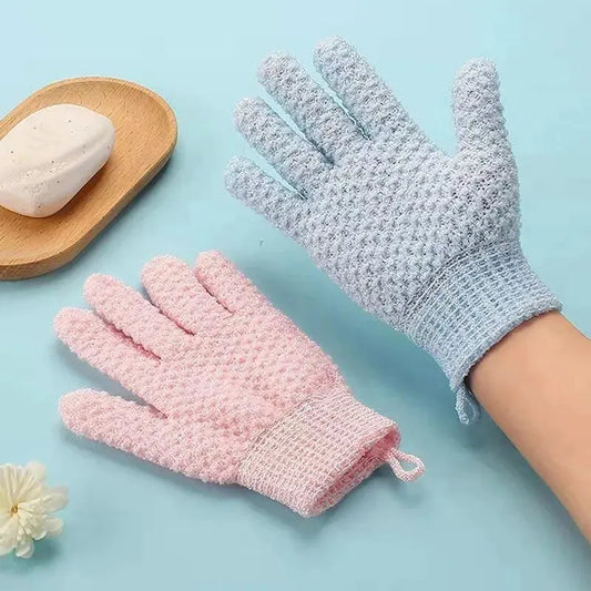 ExfoGlove™ 5-Finger Deep Body Scrub Mitt