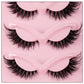 LashMuse™ 5-Pair Cat Eye Faux Mink Lashes