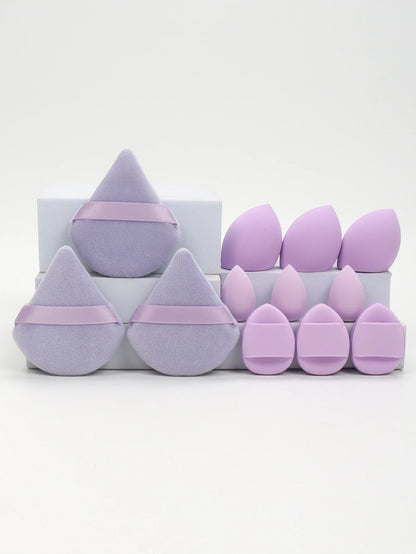BlendBare™ 12-Piece Makeup Sponge & Puff Set